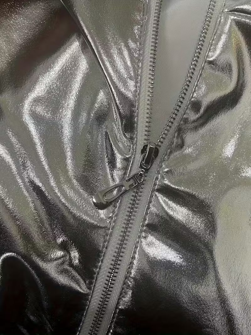 Drestival Metallic Stage Jacket for Men